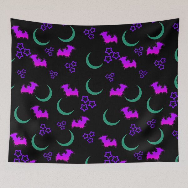 Item preview, Bats, Moons, and Stars Pattern designed and sold by DaleHall.