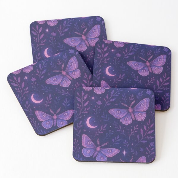 Item preview, Enchanted Moth Garden designed and sold by blackcatsvault.