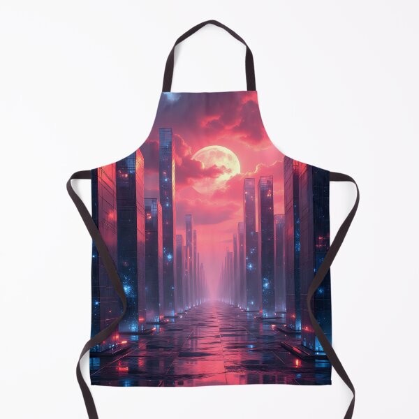 Item preview, Neon Metropolis at Dusk designed and sold by oanaunciuleanu.