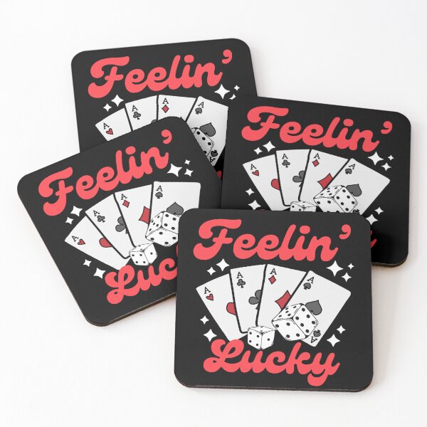Artikelvorschau, Feelin' Lucky - Pokerspiel entworfen und verkauft von The magic  Yellow bus.