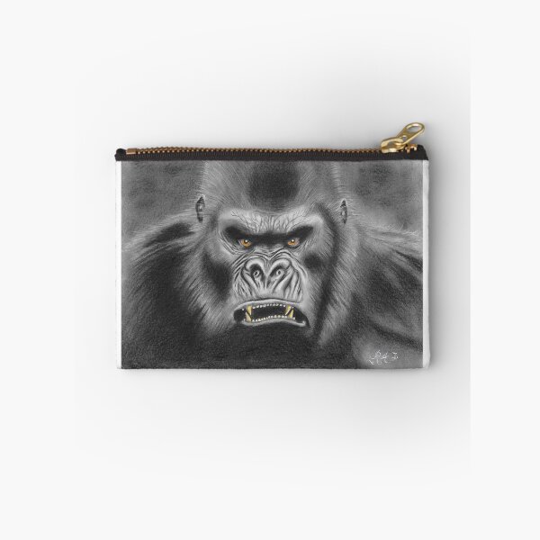 Item preview, B&W gorilla designed and sold by Richard Fettes.