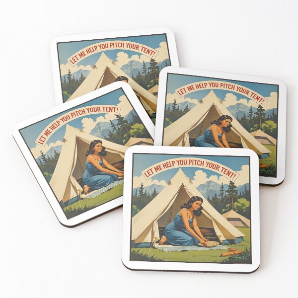 Item preview, Let me help you pitch your tent! designed and sold by NicMacTees.