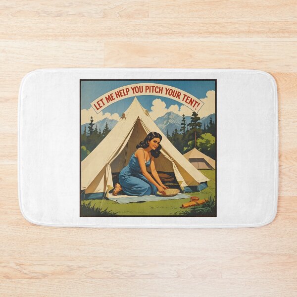 Item preview, Let me help you pitch your tent! designed and sold by NicMacTees.