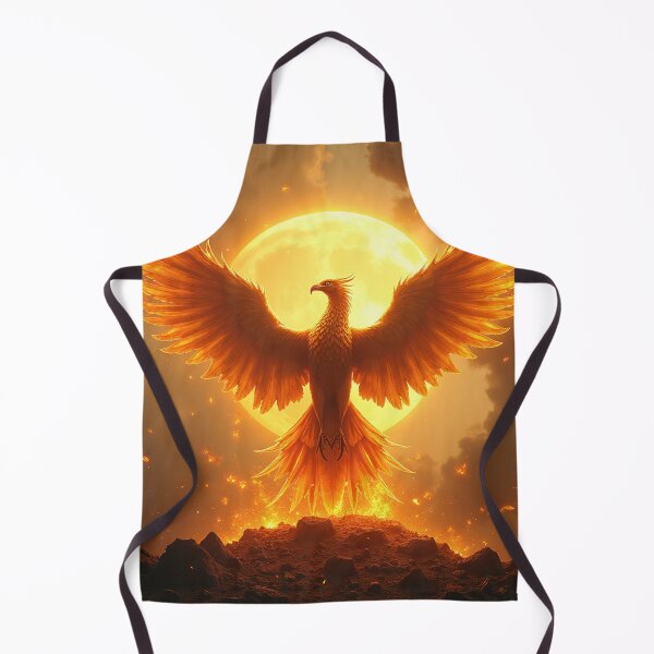 Item preview, The Golden Phoenix Ascends designed and sold by Valora and Fern.