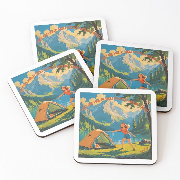 Item preview,  Let me help you pitch your tent! designed and sold by NicMacTees.