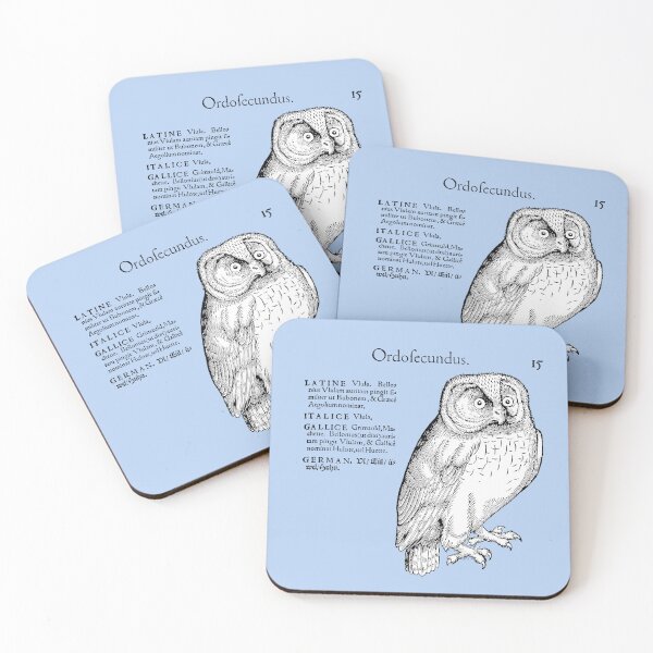 Item preview, Sixteenth Century Northern Hawk Owl by Conrad Gesner designed and sold by Pixelchicken.