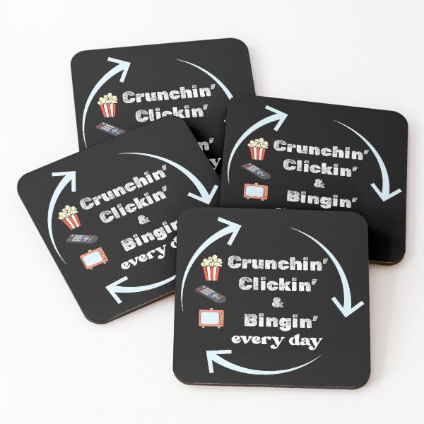 Item preview, TV and Movie Binge Watchers designed and sold by SunandShade.