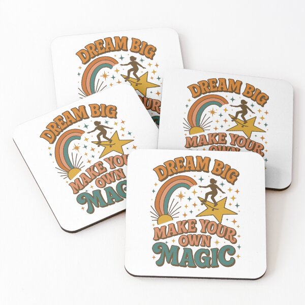 Item preview, Dream Big Make Your Own Magic – Inspirational Quote Design for Manifestation, Positivity & Self Belief designed and sold by Aspireall.