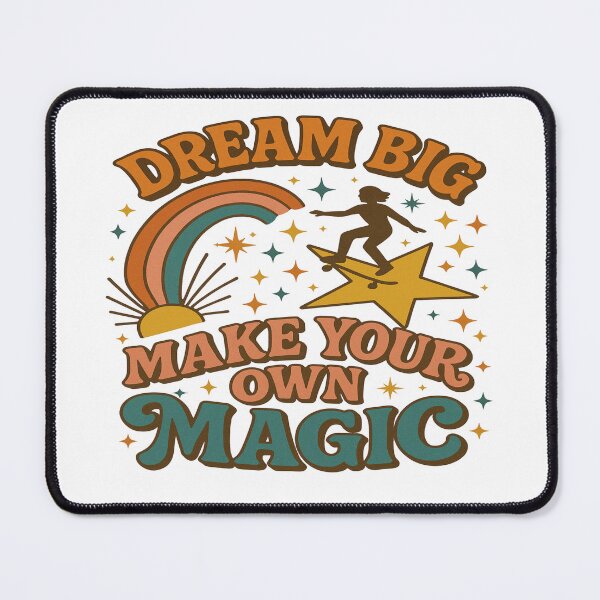 Item preview, Dream Big Make Your Own Magic – Inspirational Quote Design for Manifestation, Positivity & Self Belief designed and sold by Aspireall.