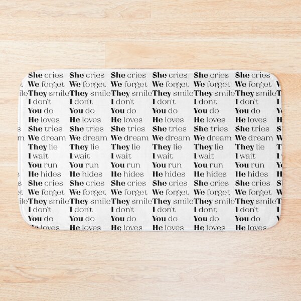 Item preview, Conjugation of feelings and relationships designed and sold by artnatago.