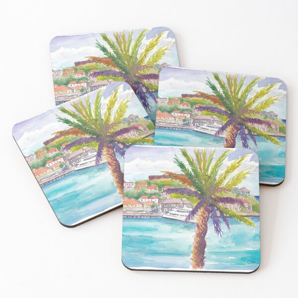 Item preview, Saint Barth Serenity with La Pointe and Harbour View designed and sold by artshop77.