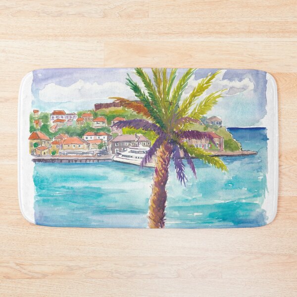 Item preview, Saint Barth Serenity with La Pointe and Harbour View designed and sold by artshop77.