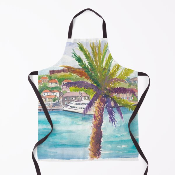 Item preview, Saint Barth Serenity with La Pointe and Harbour View designed and sold by artshop77.