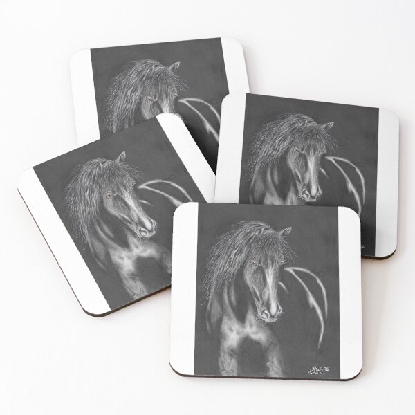 Item preview, B&W stallion designed and sold by Richard Fettes.