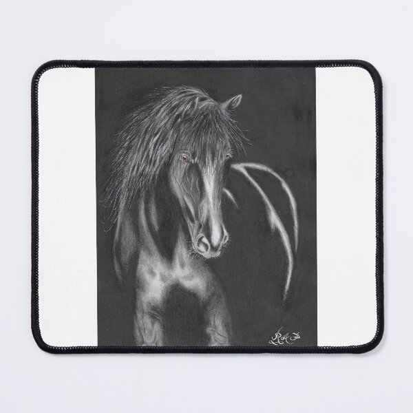 Item preview, B&W stallion designed and sold by Richard Fettes.