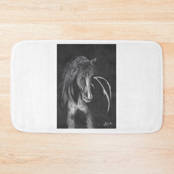 Item preview, B&W stallion designed and sold by Richard Fettes.