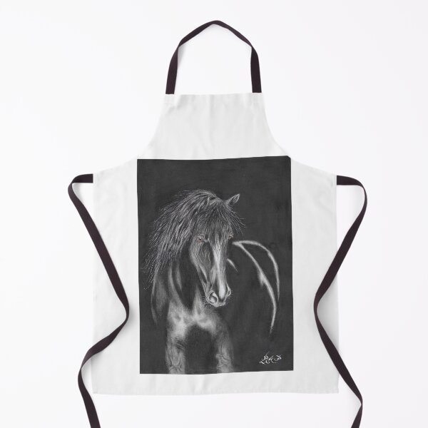 Item preview, B&W stallion designed and sold by Richard Fettes.