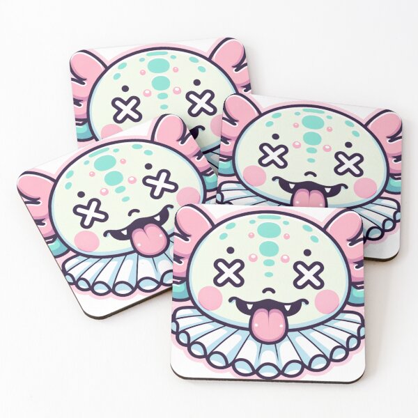 Item preview, Neon Clown Axolotl designed and sold by dreamsagellc.