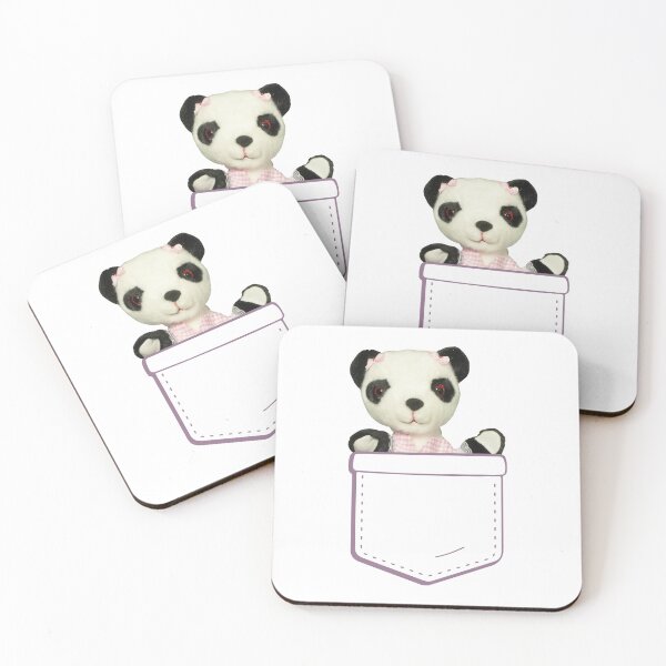 Item preview, Sooty Soo Grey Pocket Print designed and sold by All-And-Every.