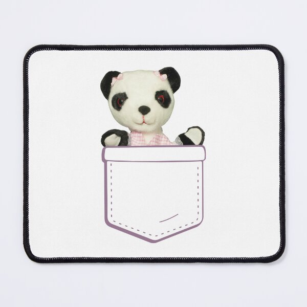 Item preview, Sooty Soo Grey Pocket Print designed and sold by All-And-Every.