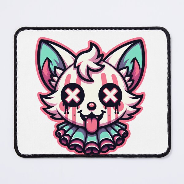 Item preview, Neon Clown Crazy Fox designed and sold by dreamsagellc.