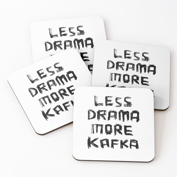 Item preview, Less Drama More KAFKA, Writer Franz Kafka designed and sold by badlydrawnbabe.