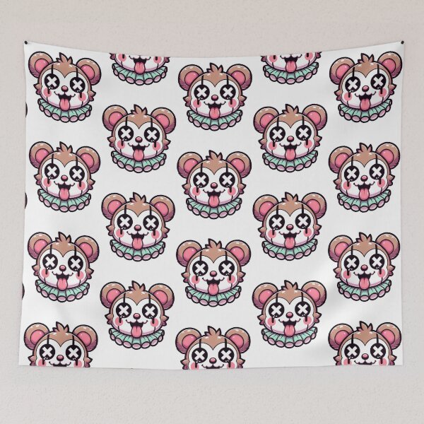 Item preview, Neon Clown Party Bear designed and sold by dreamsagellc.