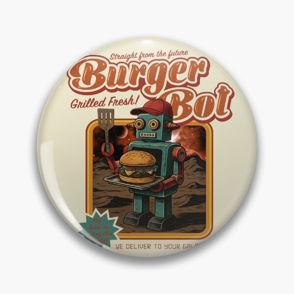 Item preview, Burger Bot Lts designed and sold by Alema Art.
