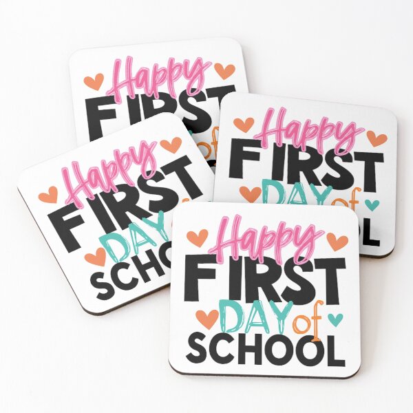 Item preview, Happy First day of School designed and sold by OPTIGLIM.