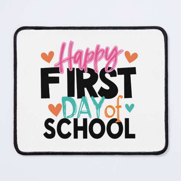 Item preview, Happy First day of School designed and sold by OPTIGLIM.