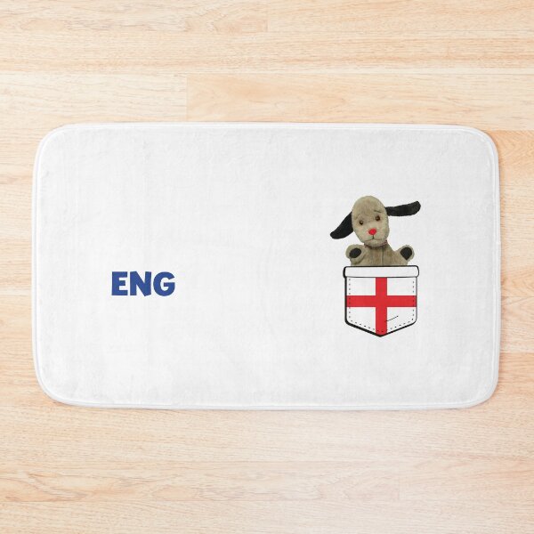 Item preview, Sooty Euro Football Sweep England Chest Pocket Print designed and sold by All-And-Every.