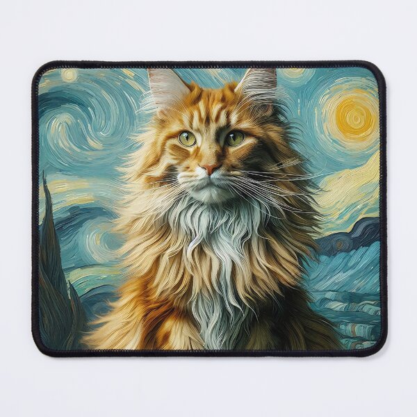 Item preview, Maine Coon Art | Cat Lovers Collection designed and sold by ksgraphics222.