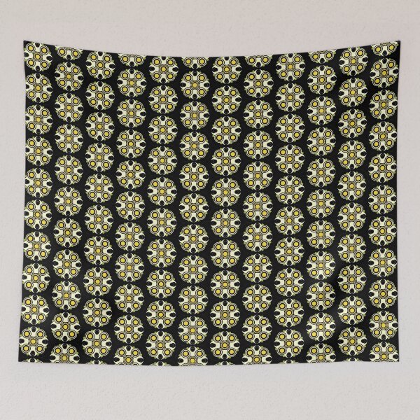 Item preview, Design 22 - Abstract Geometry Flower Disk designed and sold by Manoella Free Art.