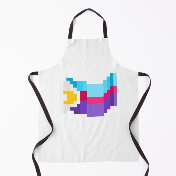 Item preview, Pixel Pride Flag Heart Polyamory designed and sold by HarveyHandcraftsandDesigns.