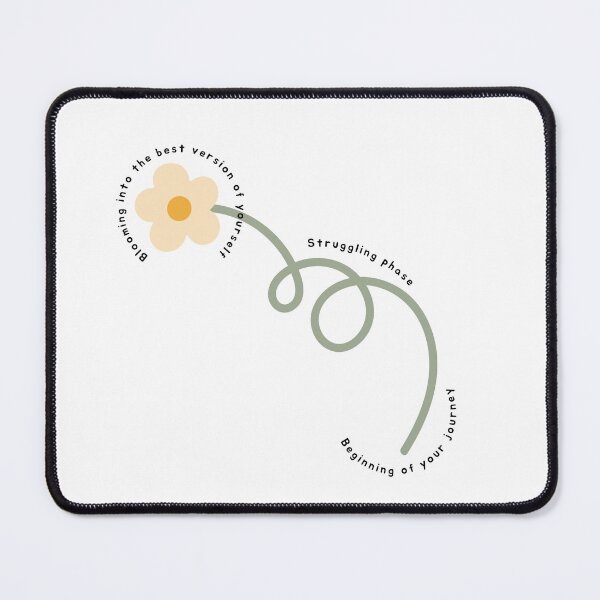 Item preview, Protect Your Peace, Minimalist Flower Design designed and sold by TriadArtDesign.