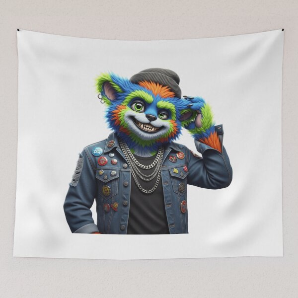 Item preview, Rave Raccoon Rebel designed and sold by SportKI.