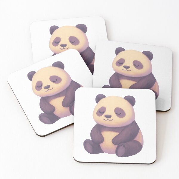 Item preview, Mellow Panda designed and sold by ArtByAlgorithms.