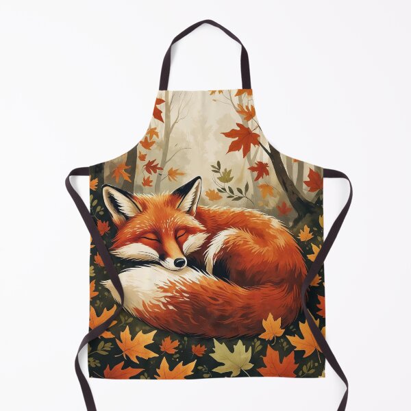 Artikelvorschau, Gemütlicher Herbstfuchs – Waldillustration entworfen und verkauft von Deezyned.