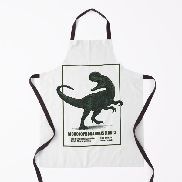 Item preview, Monolophosaurus Jiangi – Vintage Dinosaur Illustration designed and sold by SlatoMato.