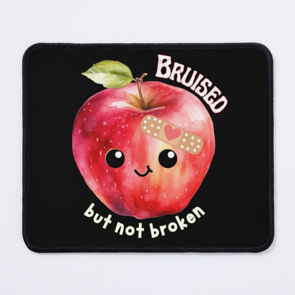 Item preview, Cute Red Apple with Bandage designed and sold by SunandShade.