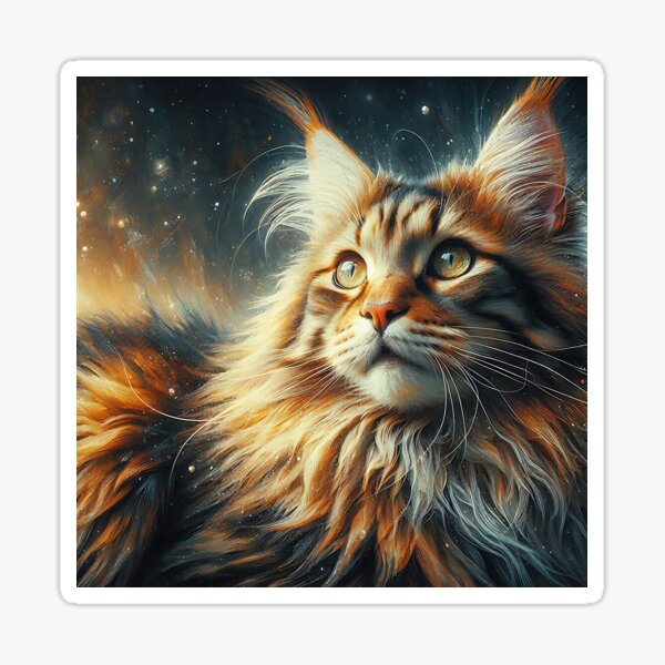 Item preview, Maine Coon Art #3 | Cat Lovers Collection designed and sold by ksgraphics222.