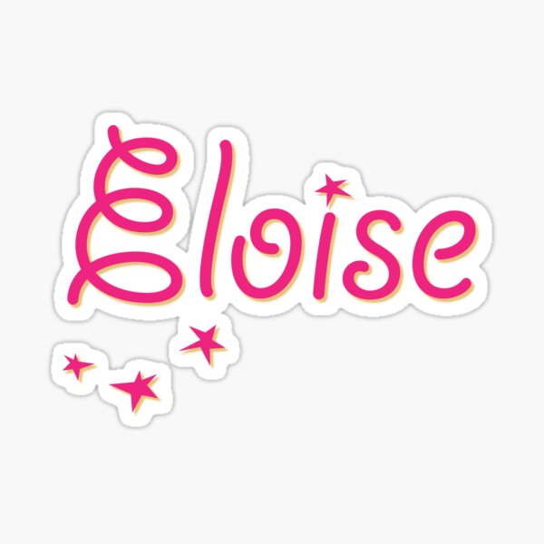Item preview, My Name is Eloise designed and sold by CharlottePlaceArt.