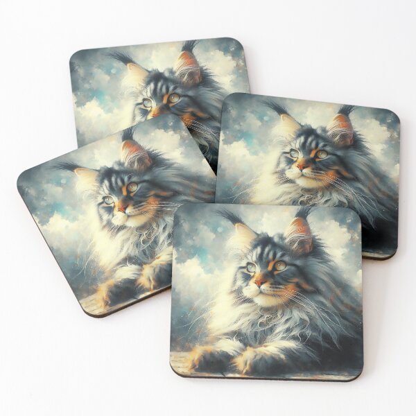 Item preview, Maine Coon Art #4 | Cat Lovers Collection designed and sold by ksgraphics222.