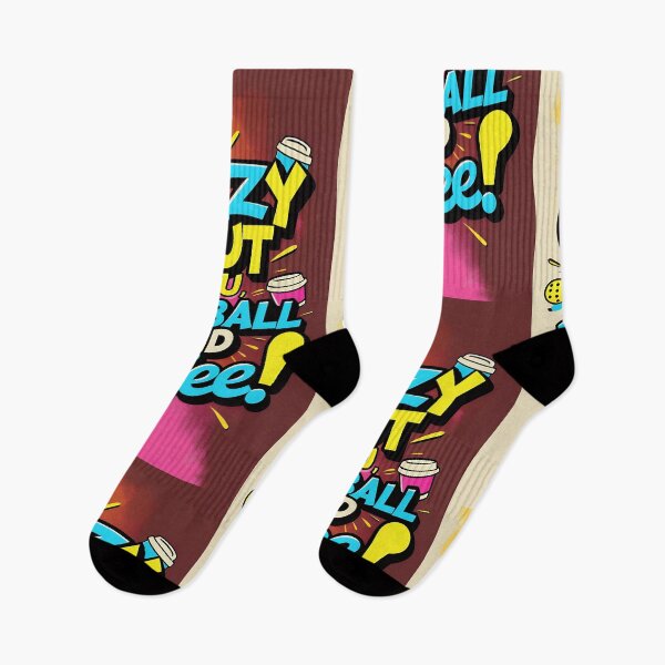 Item preview, Crazy About You, Pickleball, and Coffee – Funny 80's Design designed and sold by Khala.