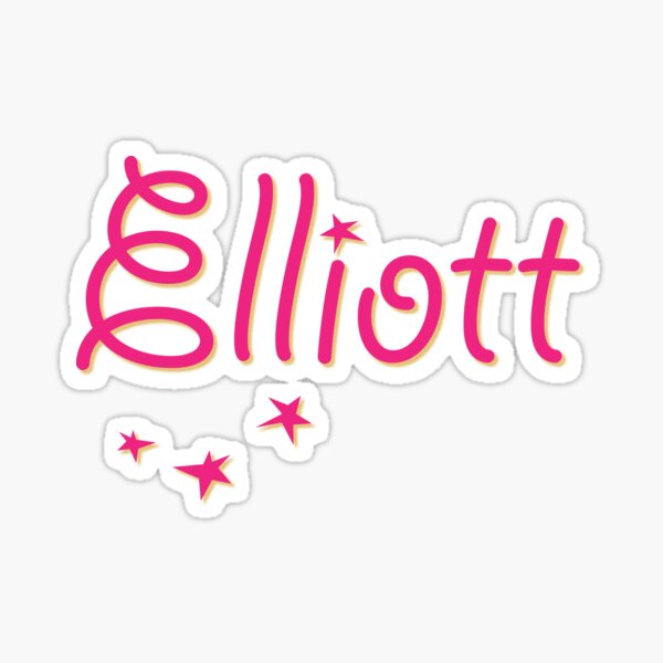 Item preview, My Name is Elliott designed and sold by CharlottePlaceArt.