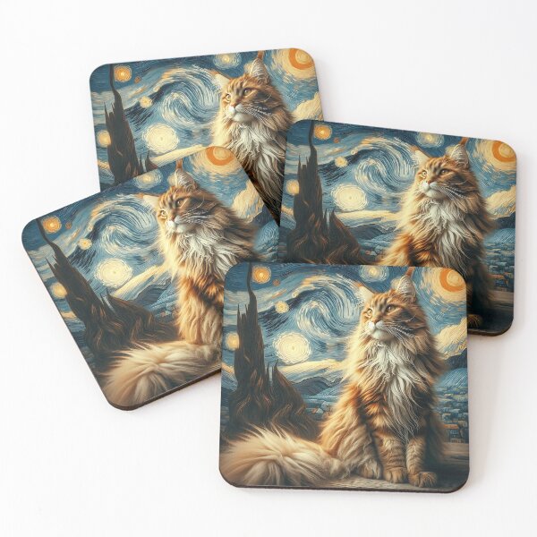 Item preview, Maine Coon Art #5 | Cat Lovers Collection designed and sold by ksgraphics222.