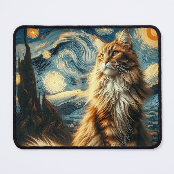 Item preview, Maine Coon Art #5 | Cat Lovers Collection designed and sold by ksgraphics222.