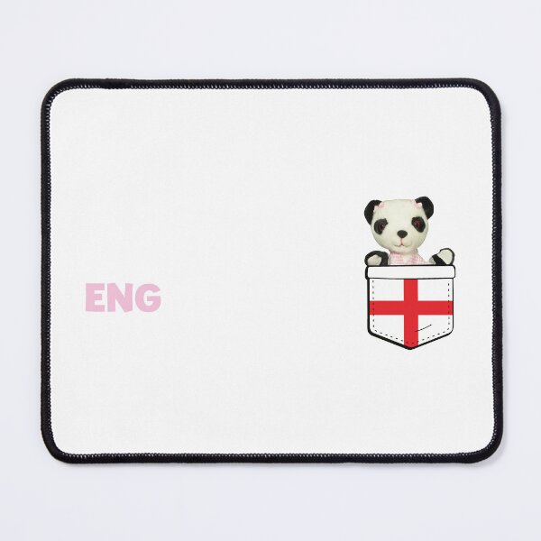 Item preview, Sooty Euro Football Soo England Chest Pocket Print designed and sold by All-And-Every.