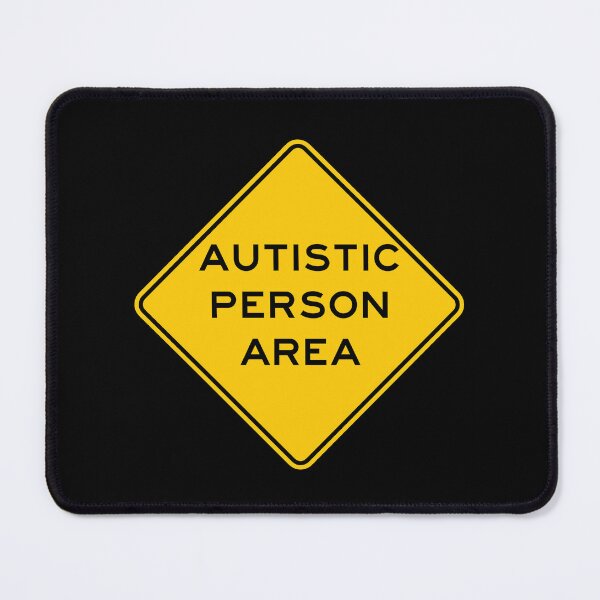Item preview, Autistic person area designed and sold by remerasnerdas.