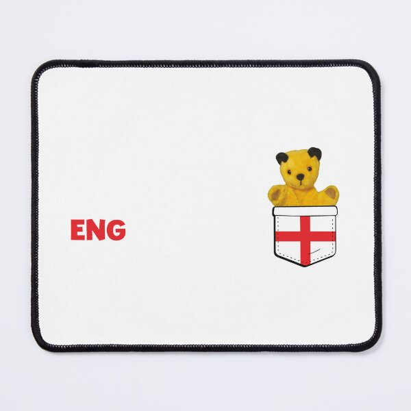 Item preview, Sooty Euro Football England Chest Pocket Print designed and sold by All-And-Every.
